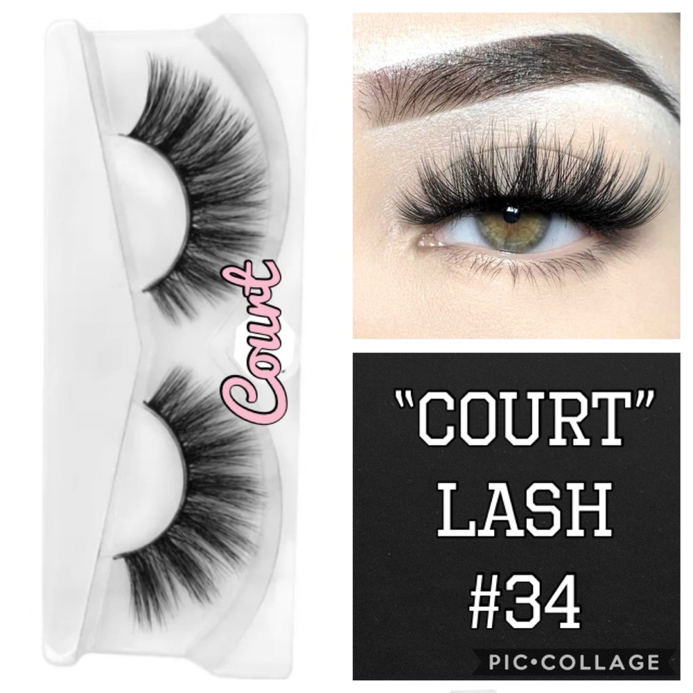 ❤︎  𝒞𝑜𝓊𝓇𝓉 Lashes - 3D Mink Natural Lashes